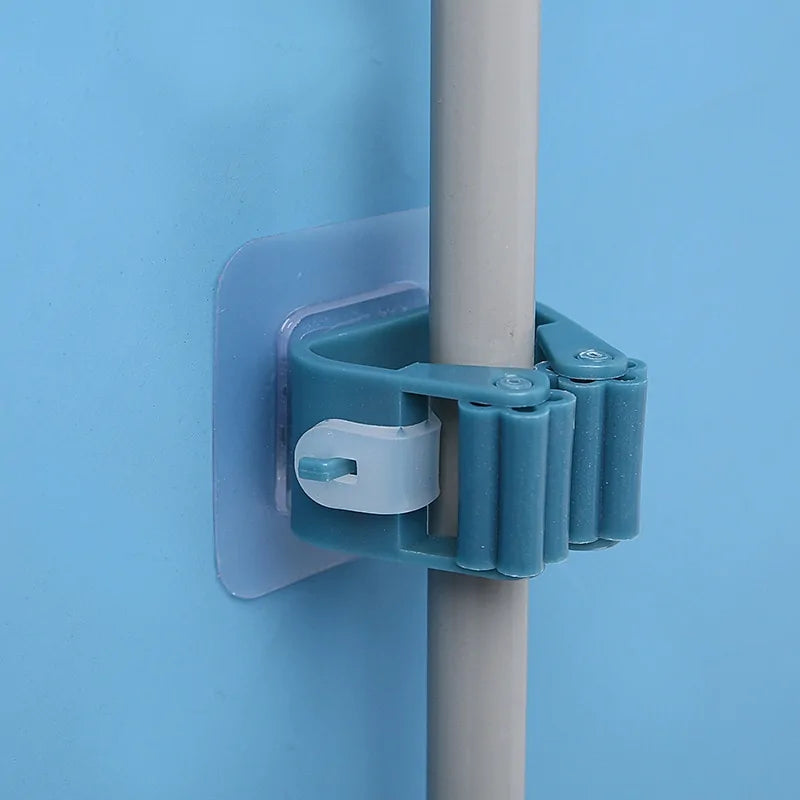 Wall Mounted Mop Organizer