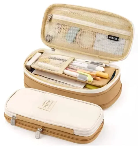 Korean Style Large Pen Box – Spacious Pencil Case