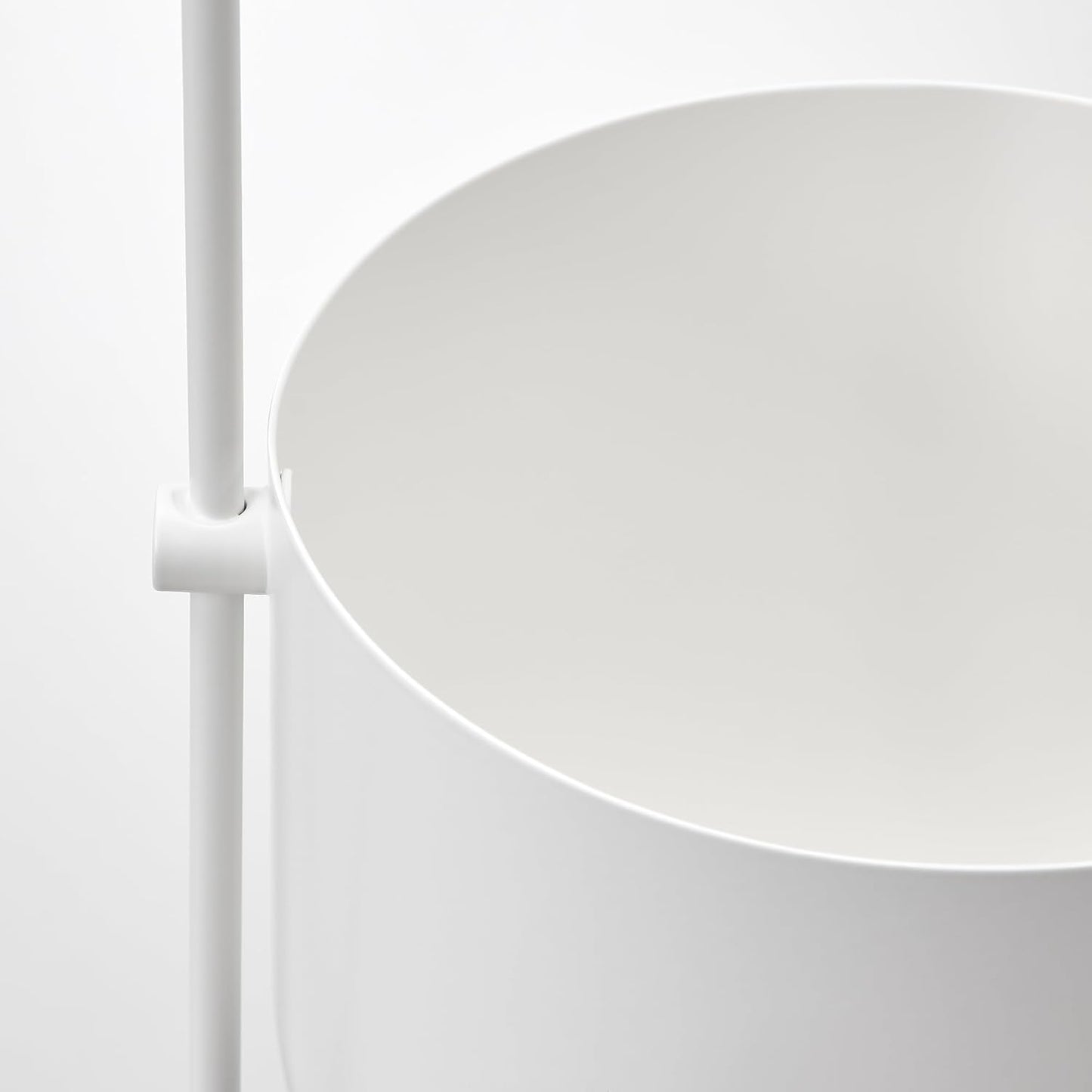 CHILISTRÅN Hanging planter, indoor/outdoor white, 4 ¾ "