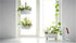 BITTERGURKA Plant pot, white, 12 ½x6 "