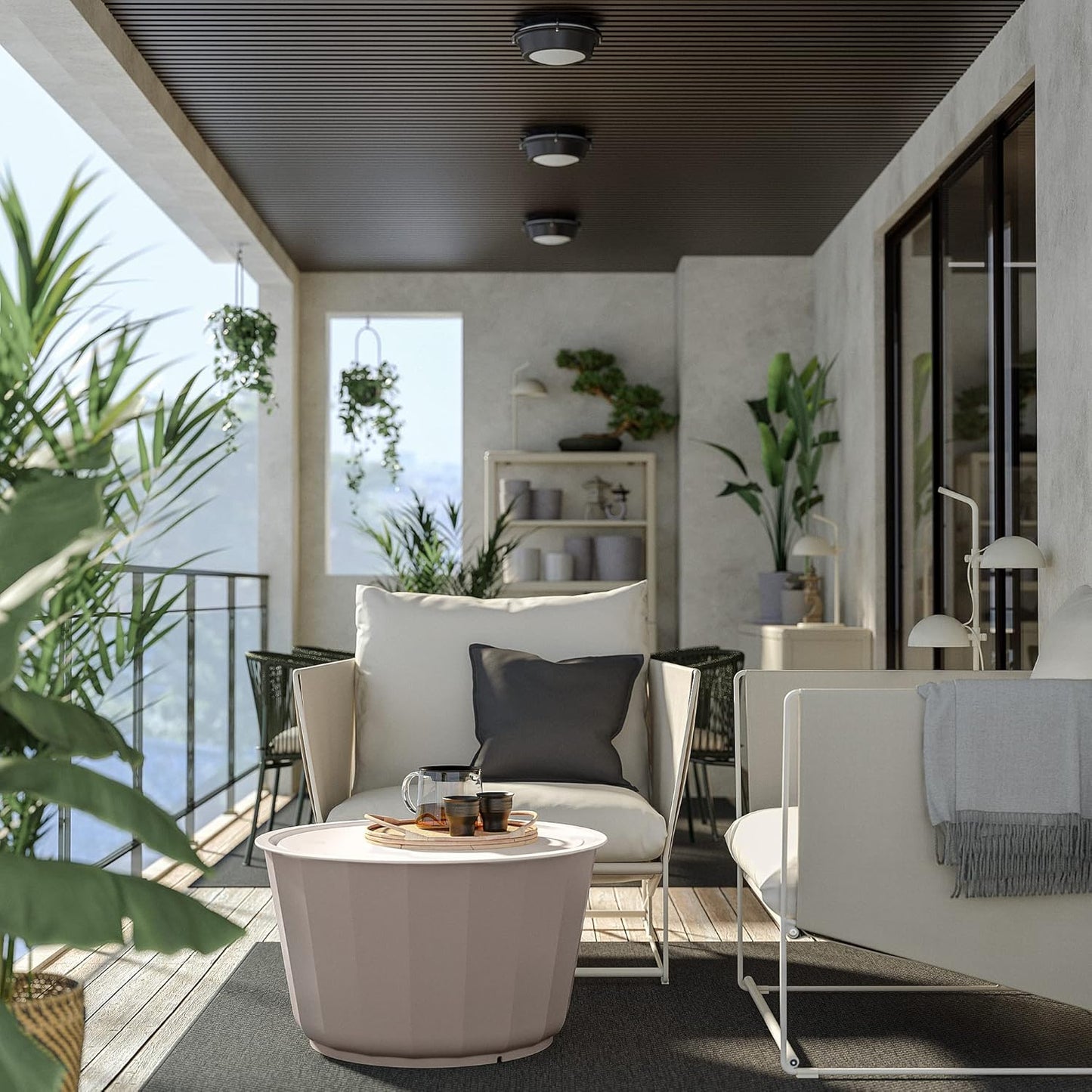 IKEA HAVSTEN Armchair, Outdoor, Beige