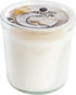 JAMLIK Cream Scented Candles in Glass Jars,40 Hours Each - Set of 2
