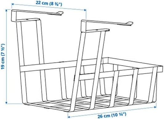PALYCKE Clip-on basket, 8 5/8x10 1/4x7 1/2 "
