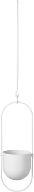 CHILISTRÅN Hanging planter, indoor/outdoor white, 4 ¾ "