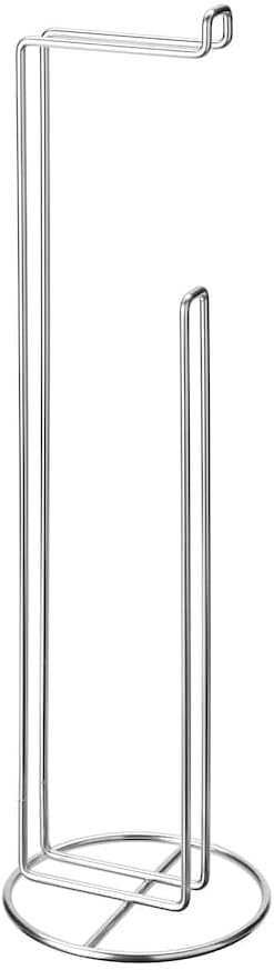 Keep Essentials Within Reach with KROKFJORDEN Toilet Roll Stand - Zinc Plated