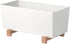BITTERGURKA Plant pot, white, 12 ½x6 "