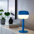 BLÅSVERK Table lamp 14", Blue