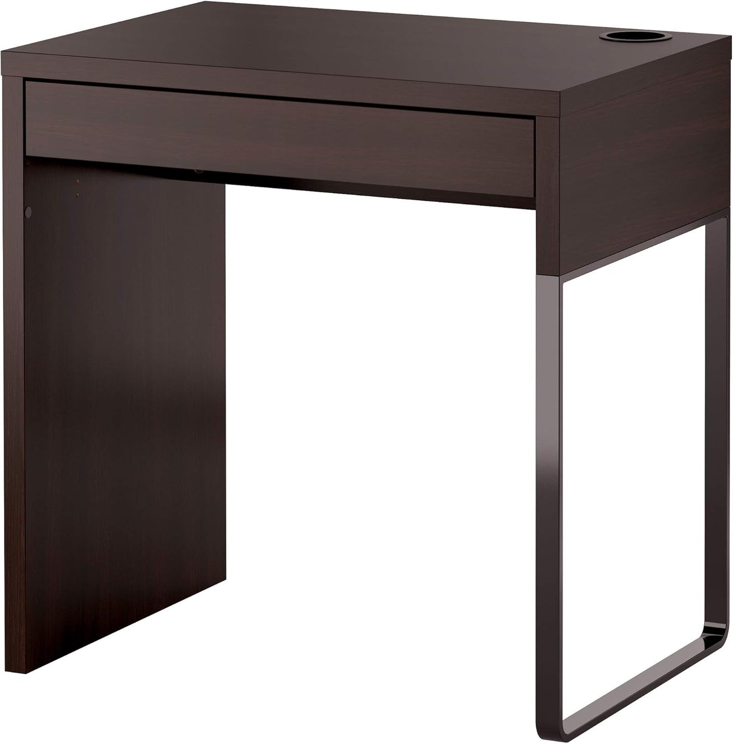 Computer Desk, Black-Brown