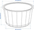 IKEA LÅGASKÄR/HAVSTEN 2-seat conversation set, outdoor, beige/beige