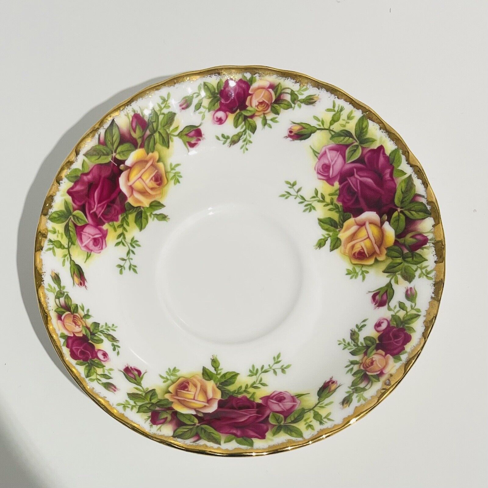 Royal Albert Old Country Roses One 5.5"  Saucer Only England  1962