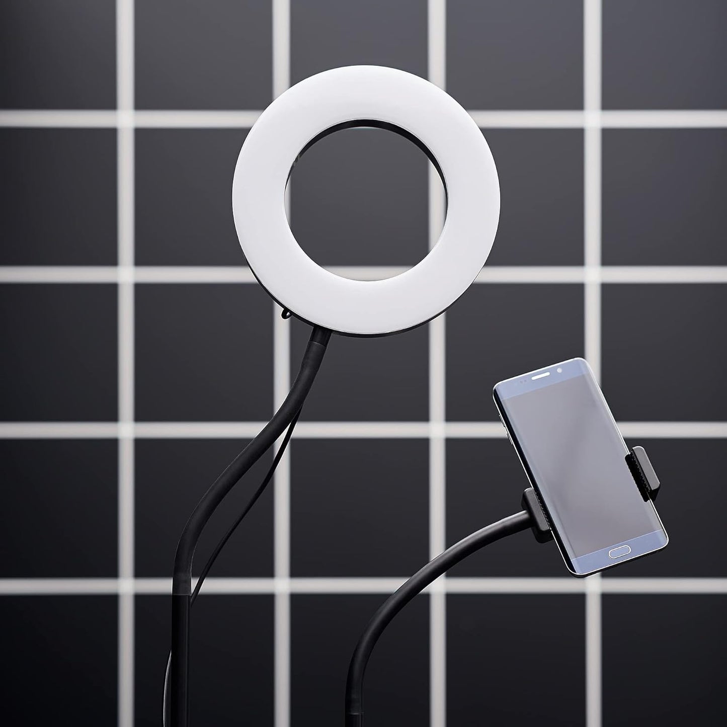 LANESPELARE ring light with phone holder