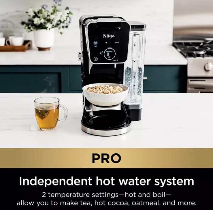 Ninja DUALBREW PRO Grounds & Pods Specialty Coffee System CFP301 Black