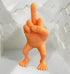 Funny Middle Finger Resin Mannequin Leg