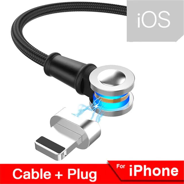 180° Rotate Magnetic Charging Cable