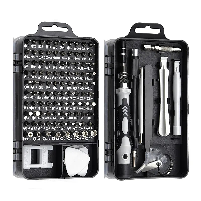 Precise: 115-in-1 Insulated Precision Screwdriver Set for PC, Mobile Phone, and Device Repair