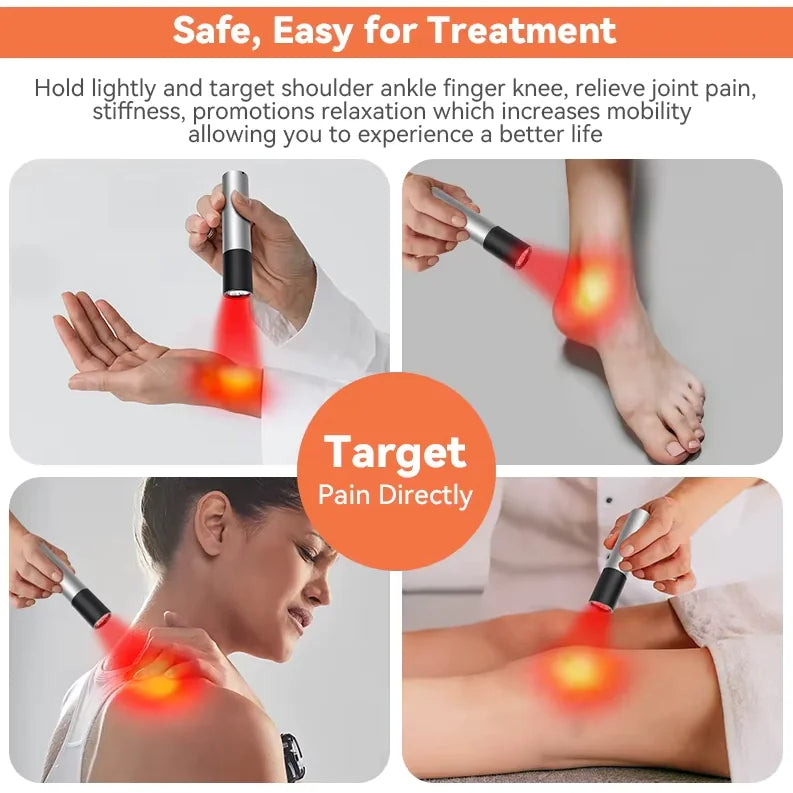 Red Light Therapy Lamp - Scar Removal & Skin Care Flashlight