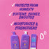 Aussie Total Miracle Hair Care Bundle: Shampoo, Conditioner, and 3 Minute Deep Treatment with Apricot & Macadamia Oil, Paraben-Free for Damaged Hair, 26.2 & 8 Fl Oz