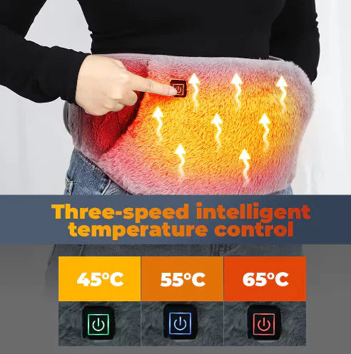 Graphene Period Pain Relief Belt - USB Rechargeable Heating Pad